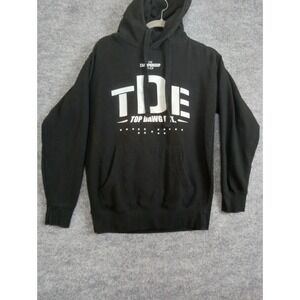 TDE Top Dawg Entertainment Championship Tour Black Hoodie Small‎